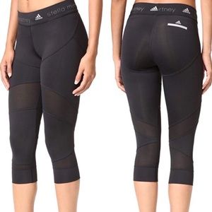 Adidas by Stella McCartney Run Clima 3/4 Tights- 6